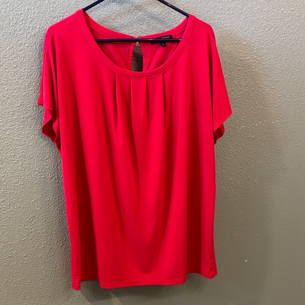 Banana Republic Bright Magenta pink Blouse